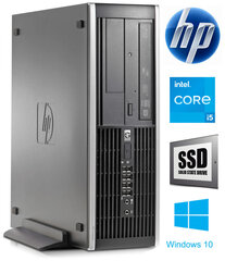 8100 SFF i5-650 4GB 240GB SSD Windows 10 Professional hind ja info | Lauaarvutid | kaup24.ee