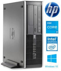 8100 SFF i5-650 8GB 250GB HDD Windows 10 Professional hind ja info | Lauaarvutid | kaup24.ee