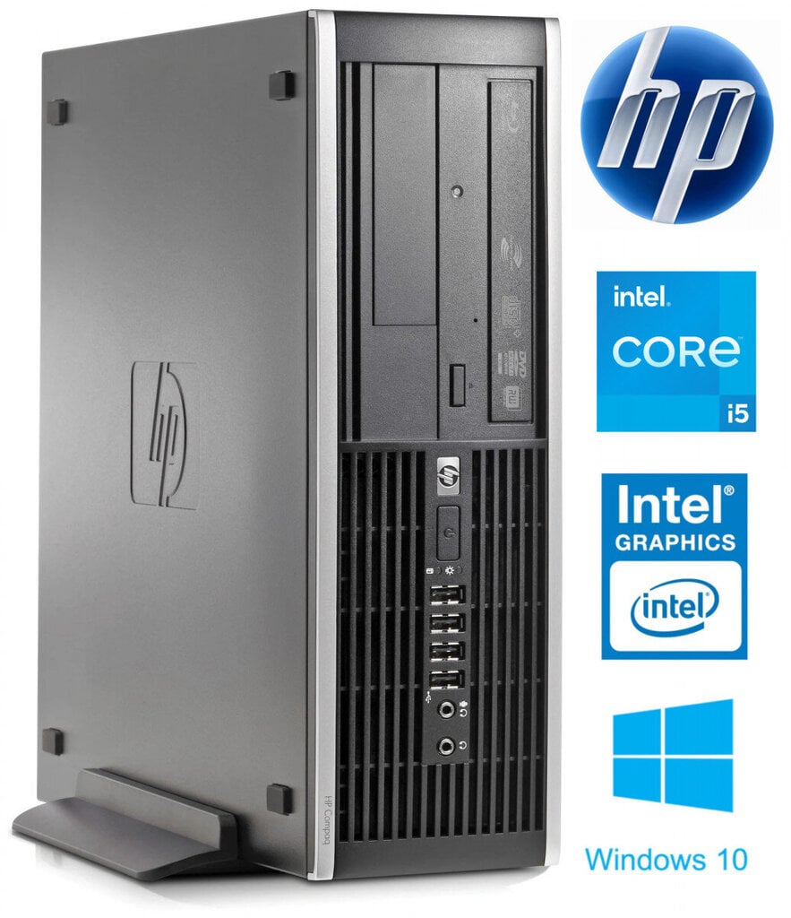 8100 SFF i5-650 4GB 250GB HDD Windows 10 Professional hind ja info | Lauaarvutid | kaup24.ee