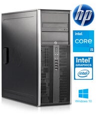 6300 MT i5-3470 4GB 500GB HDD Windows 10 Professional Стационарный компьютер цена и информация | Стационарные компьютеры | kaup24.ee