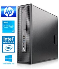 600 G1 i3-4130 4GB 500GB HDD Windows 10 Professional Стационарный компьютер цена и информация | Стационарные компьютеры | kaup24.ee