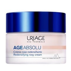 Roosa näokreem Uriage Age Absolu Redensifying Rosy, 50ml цена и информация | Кремы для лица | kaup24.ee