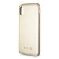 Guess GUHCPXIGLGO iPhone X/ Xs gold/ złoty hard case Iridescent hind ja info | Telefoni kaaned, ümbrised | kaup24.ee