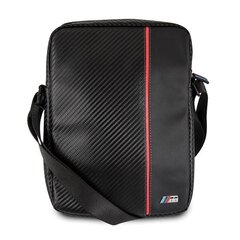 Torba BMW BMTB8CAPRBK Tablet 8" czarny/black Carbon / Red Stripe hind ja info | BMW Arvutid ja IT- tehnika | kaup24.ee