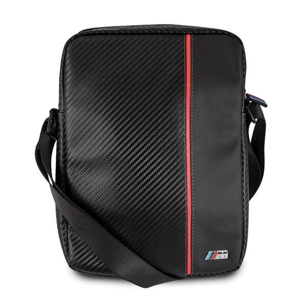 Torba BMW BMTB8CAPRBK Tablet 8" czarny/black Carbon / Red Stripe цена и информация | Tahvelarvuti kaaned ja kotid | kaup24.ee