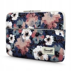 Canvaslife Sleeve arvutikott 13"-14" blue camellia hind ja info | Sülearvutikotid | kaup24.ee