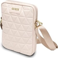 Guess Bag GUTB10QLPK 10" roosa/roosa tepitud tahvelarvutikott цена и информация | Чехлы для планшетов и электронных книг | kaup24.ee