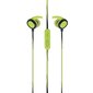 Setty wired earphones Sport green цена и информация | Kõrvaklapid | kaup24.ee