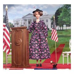 Mattel - Eleanor Roosevelt Barbie Inspiring Women цена и информация | MUST Металлическая бутылочка с Ярким рисунком (без BPA) (500ml) для мальчиков от 3+ лет Серая с Машинкой | kaup24.ee