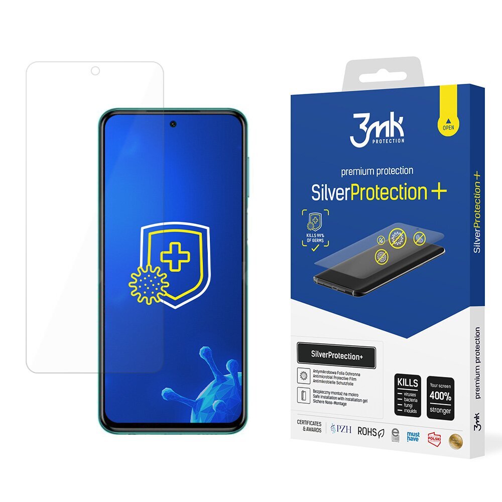 Xiaomi Redmi Note 9 Pro 4G - 3mk SilverProtection+ screen protector цена и информация | Ekraani kaitsekiled | kaup24.ee