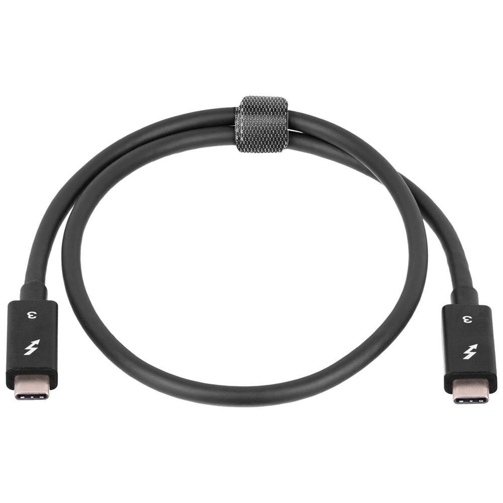 Akyga cable USB AK-USB-33 USB type C Thunderbolt 3 (m) / USB type C Thunderbolt 3 (m) ver. 3.1 0.5m hind ja info | Mobiiltelefonide kaablid | kaup24.ee