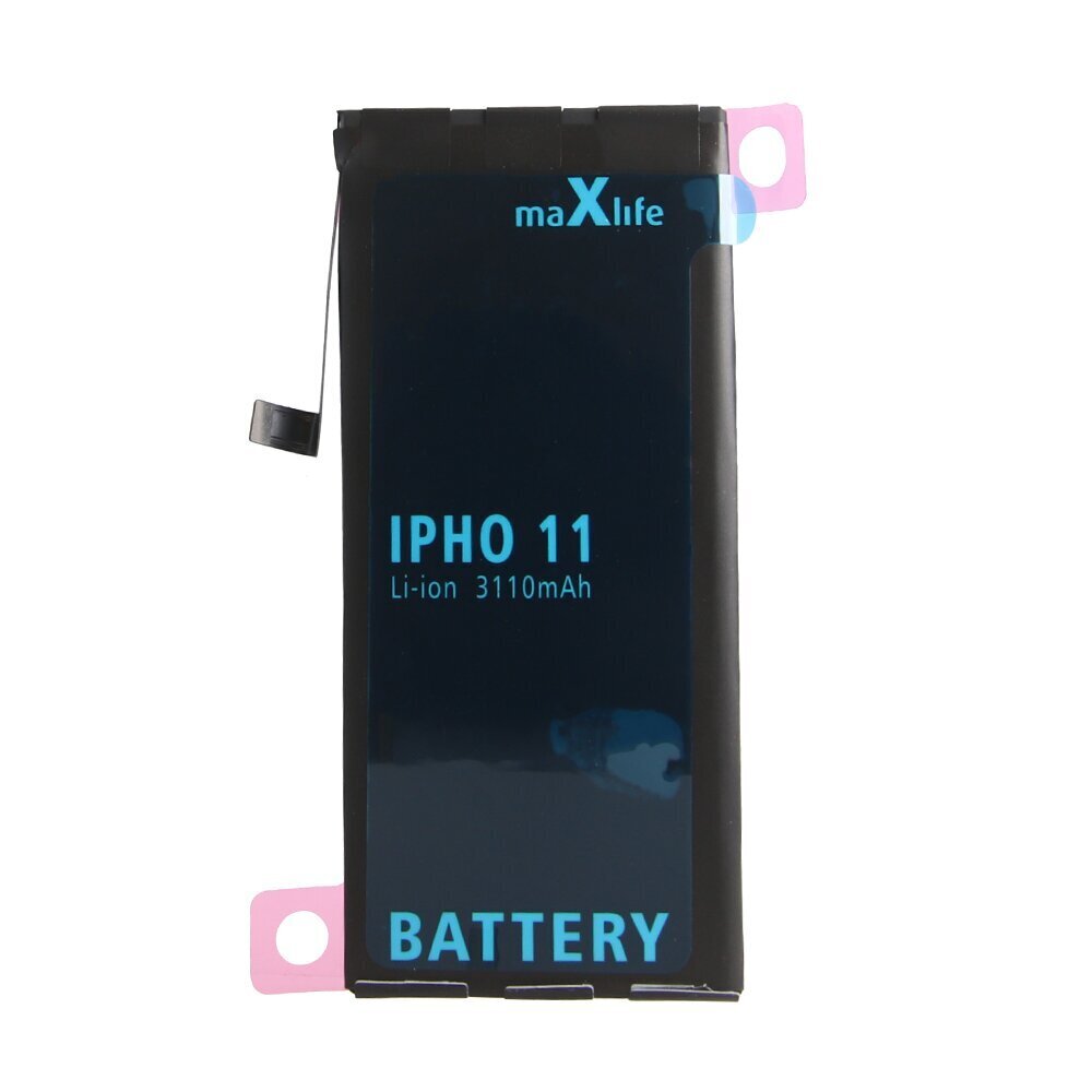 Maxlife battery for iPhone 11 3110mAh цена и информация | Mobiiltelefonide akud | kaup24.ee