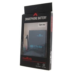 Maxlife battery for iPhone 12 Pro Max 3687mAh цена и информация | Аккумуляторы для телефонов | kaup24.ee