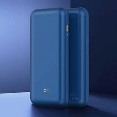 Xiaomi ZMI Pro Powerbank 65W 20000mAh Blue цена и информация | Зарядные устройства Power bank  | kaup24.ee