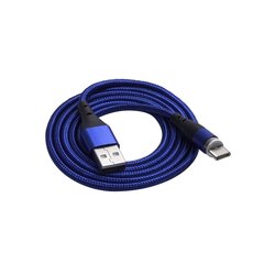 Akyga cable USB AK-USB-42 USB type C (m) / USB type C (m) magnetic ver. 2.0 1.0m цена и информация | Кабели для телефонов | kaup24.ee