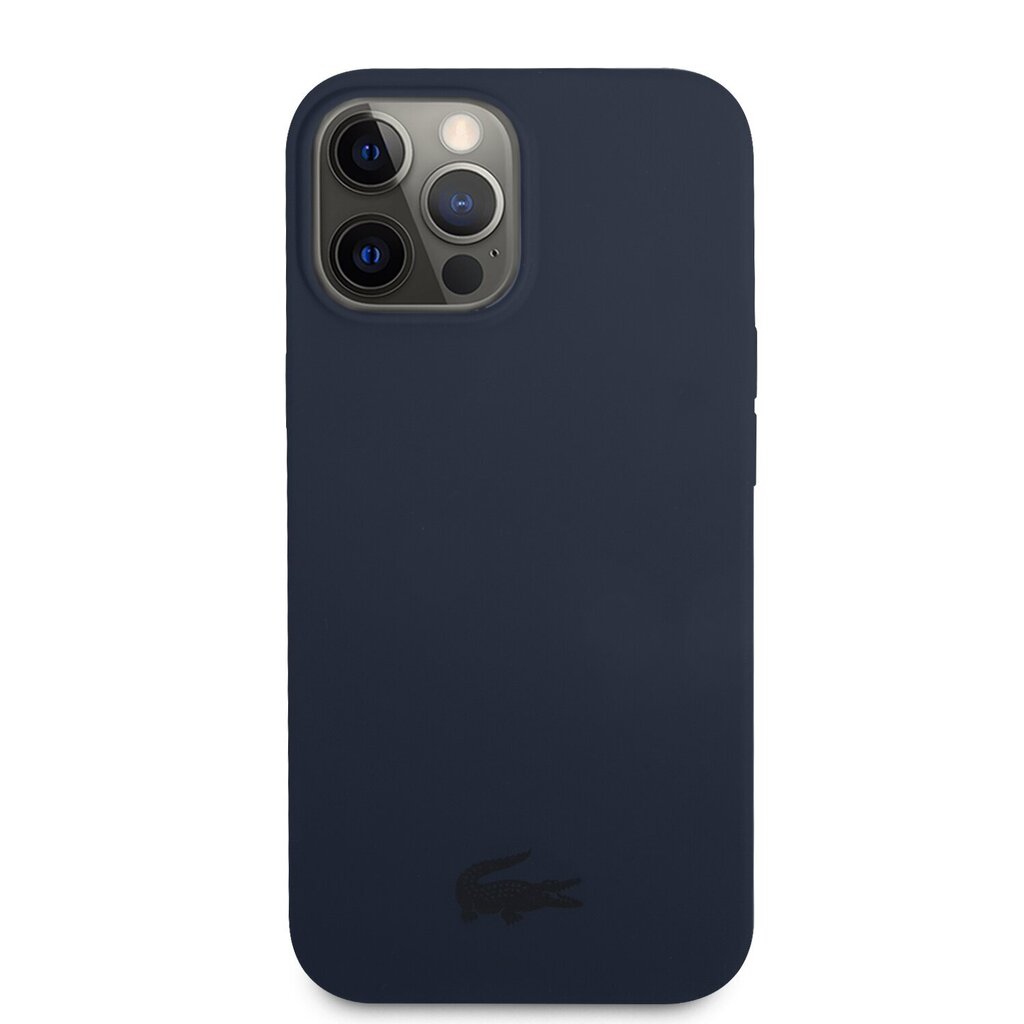 Lacoste Liquid Silicone Glossy Printing Logo Case for iPhone 13 Pro Navy цена и информация | Telefoni kaaned, ümbrised | kaup24.ee