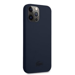 Lacoste Liquid Silicone Glossy Printing Logo Case for iPhone 13 Pro Max Navy hind ja info | Lacoste Mobiiltelefonid, foto-, videokaamerad | kaup24.ee
