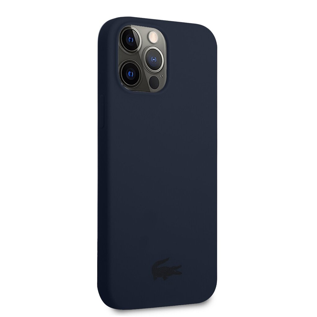 Lacoste Liquid Silicone Glossy Printing Logo Case for iPhone 13 Pro Max Navy цена и информация | Telefoni kaaned, ümbrised | kaup24.ee