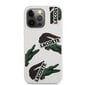 Lacoste Liquid Silicone Allover Pattern Case for iPhone 13 Pro White цена и информация | Telefoni kaaned, ümbrised | kaup24.ee