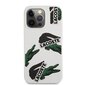 Lacoste Liquid Silicone Allover Pattern Case for iPhone 13 Pro Max White цена и информация | Telefoni kaaned, ümbrised | kaup24.ee