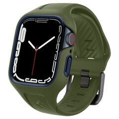 Spigen band Liquid Air "Pro" for Apple Watch 7 / 8 (45 mm) moss green hind ja info | Nutikellade ja nutivõrude tarvikud | kaup24.ee