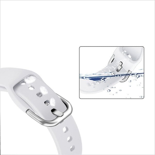 Fusion TYS rihm Samsung Galaxy Watchile 46mm / 22mm must hind ja info | Nutikellade ja nutivõrude tarvikud | kaup24.ee