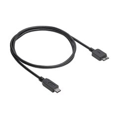 Akyga cable USB AK-USB-44 micro USB B (m) / USB type C (m) ver. 3.1 1.0m hind ja info | Mobiiltelefonide kaablid | kaup24.ee