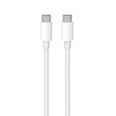 Maxlife cable MXUC-05 USB-C - USB-C 2,0 м 60 Вт white цена и информация | Borofone 43757-uniw | kaup24.ee