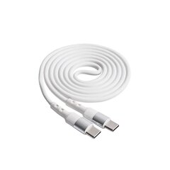 Akyga cable USB AK-USB-40 USB type C (m) / USB type C (m) ver. 2.0 60W 1.0m hind ja info | Mobiiltelefonide kaablid | kaup24.ee