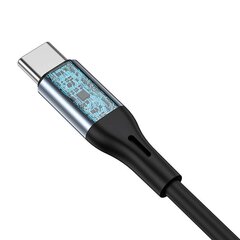 Vipfan L06 USB-C to mini jack 3.5 мм AUX cable, 1 м (gray) цена и информация | Кабели для телефонов | kaup24.ee