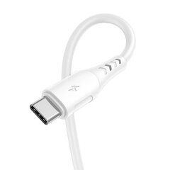 USB to USB-C cable Vipfan Colorful X12, 3A, 1m (white) hind ja info | Mobiiltelefonide kaablid | kaup24.ee