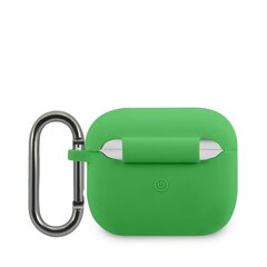 Lacoste Liquid Silicone Glossy Printing Logo Case for Airpods 3 Green hind ja info | Kõrvaklapid | kaup24.ee