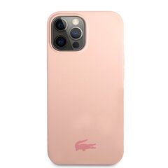 Lacoste Liquid Silicone Glossy Printing Logo Case for iPhone 13 Pro Pink hind ja info | Telefoni kaaned, ümbrised | kaup24.ee