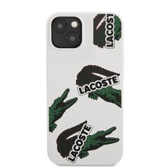 Lacoste Liquid Silicone Allover Pattern Case for iPhone 13 White hind ja info | Lacoste Mobiiltelefonid, foto-, videokaamerad | kaup24.ee