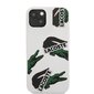 Lacoste Liquid Silicone Allover Pattern Case for iPhone 13 White hind ja info | Telefoni kaaned, ümbrised | kaup24.ee