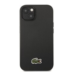 Lacoste Iconic Petit Pique Logo Case for iPhone 14 Plus Black hind ja info | Telefoni kaaned, ümbrised | kaup24.ee