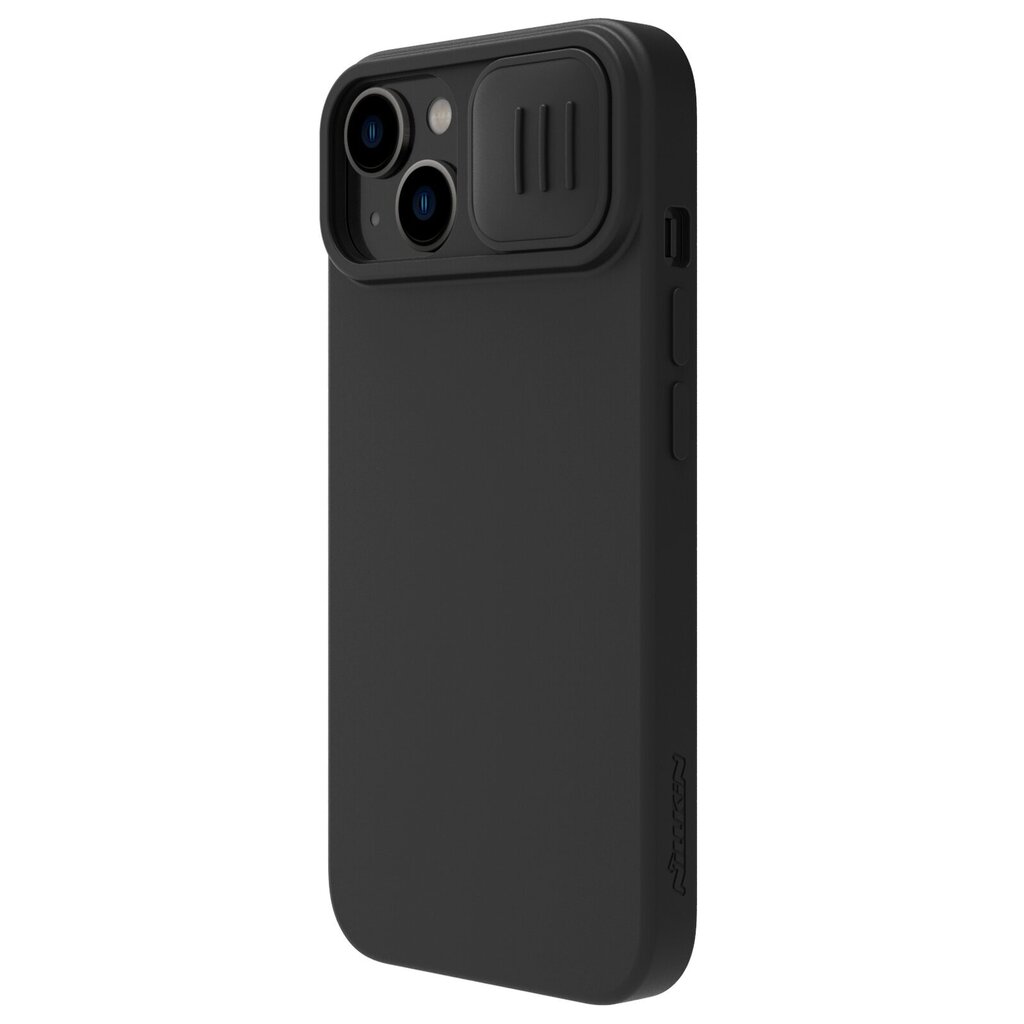 Nillkin CamShield Silky Magnetic Silicone Case for Apple iPhone 14 Plus Black цена и информация | Telefoni kaaned, ümbrised | kaup24.ee