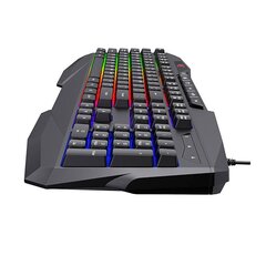 Havit KB878L RGB цена и информация | Клавиатура с игровой мышью 3GO COMBODRILEW2 USB ES | kaup24.ee