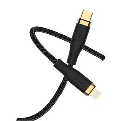 Devia cable Star USB-C - Lightning 1,5 м 3A black цена и информация | Кабели для телефонов | kaup24.ee