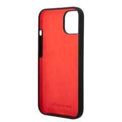 AMG Liquid Silicone Carbon Pattern Case for iPhone 14 Plus Black hind ja info | Telefoni kaaned, ümbrised | kaup24.ee