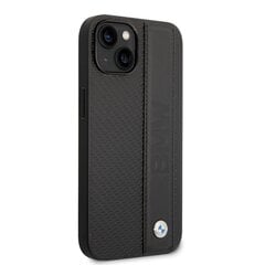 BMW Signature Leather Big Logo Case for iPhone 14 Plus Black цена и информация | Чехлы для телефонов | kaup24.ee