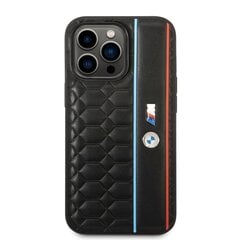 BMW M Hexagonal Pattern Case for iPhone 14 Pro Max Black hind ja info | Telefoni kaaned, ümbrised | kaup24.ee