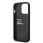 BMW M PU Carbon Blue Line Case for iPhone 14 Pro Max Black hind ja info | Telefoni kaaned, ümbrised | kaup24.ee