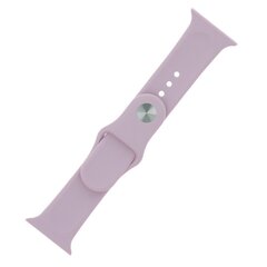 Silicone band S / M for Apple Watch 38 / 40 / 41mm powder pink цена и информация | Аксессуары для смарт-часов и браслетов | kaup24.ee