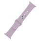 Silicone band S / M for Apple Watch 38 / 40 / 41mm powder pink цена и информация | Nutikellade ja nutivõrude tarvikud | kaup24.ee