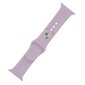 Silicone band M / L for Apple Watch 38 / 40 / 41mm powder pink hind ja info | Nutikellade ja nutivõrude tarvikud | kaup24.ee