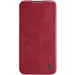 Nillkin Qin Book PRO Case for Apple iPhone 14 Pro Max Red hind ja info | Telefoni kaaned, ümbrised | kaup24.ee