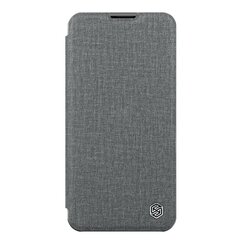 Nillkin Qin Book PRO Cloth Case for Apple iPhone 14 Plus Classical Grey hind ja info | Telefoni kaaned, ümbrised | kaup24.ee