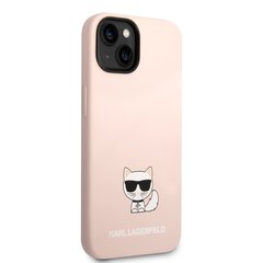 Ümbris Karl Lagerfeld iPhone 14-le, roosa hind ja info | Telefoni kaaned, ümbrised | kaup24.ee