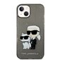 Karl Lagerfeld IML Glitter Karl and Choupette NFT Case for iPhone 14 Black цена и информация | Telefoni kaaned, ümbrised | kaup24.ee